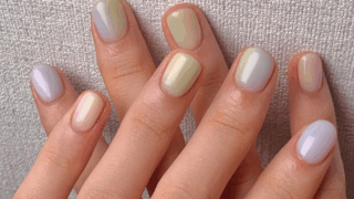 グレージュ × ドライフラワーアート